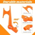 thumbnail image 3 of Handy Hook, Plastic Multi-Purpose Utility Hook, Durable, Adjustable Elbow, Screw on to Standard Thread Extension Pole for Hanging Bird Feeders, Christmas Lights, Ropes, Boats, Pool, 3 of 5