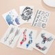 thumbnail image 4 of Pegatinas de tatuajes 3D letras personalizadas brazos florales pegatinas de tatuajes neutros e impermeables tatuajes joyas de pareja regalos de San Valentín, 4 of 5