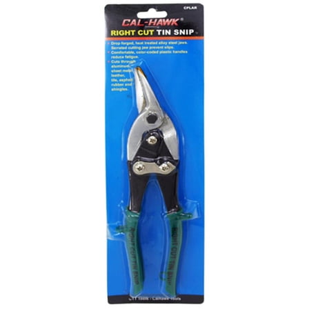 "Cal Hawk Tools Right Cut Tin Snip"