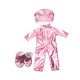 thumbnail image 3 of Pantalones cortos de muñeca Traje de Muñeca Americana de 18 Pulgadas, , Ropa para Muñecas, Accesorios para Muñecas de Bebé de 43cm , Rosado, 3 of 7