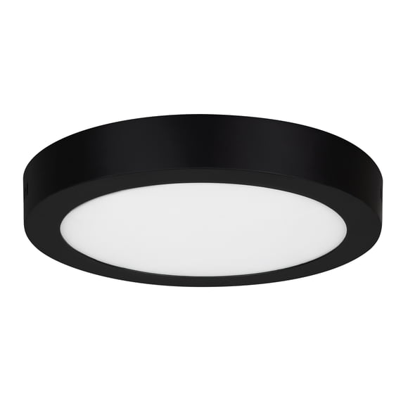 Estévez Luminaria LED DRUM CCT 18W Sobreponer Negro Cambio de Color