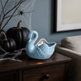 thumbnail image 6 of Candle Holder,Tealight Holder Ceramic Swan Shape Display Ornament for Living Room Bedroom Dining Table, 6 of 6