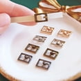 5mm/0.2'' (Inner Diameter) Rectangle Shape Metal Buckles, Doll Mini ...