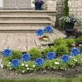 thumbnail image 4 of Estaca decorativa de jardín con flor de metal y acabado resistente a la oxidación para jardines, céspedes, patios y entradas de patios., 4 of 8