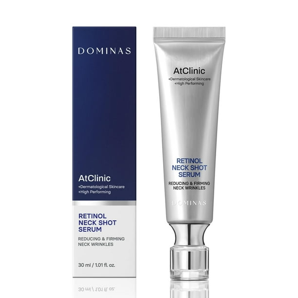 Sérum reafirmante para el cuello DOMINAS Atclinic con retinol y 5 péptidos