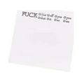 thumbnail image 1 of YUANOU Funny Post-it Notes Snarky Novelty Office Supplies Funny Rude Desk Accessory Sticky Notes(D), 1 of 7