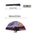 thumbnail image 4 of BLEACH Abanico Plegable Chino, Abanico de Mano de Poliéster Plegable, Abanicos para Baile Fiesta Hogar, Adecuado para Hogar, Oficina, Fiesta, 4 of 6