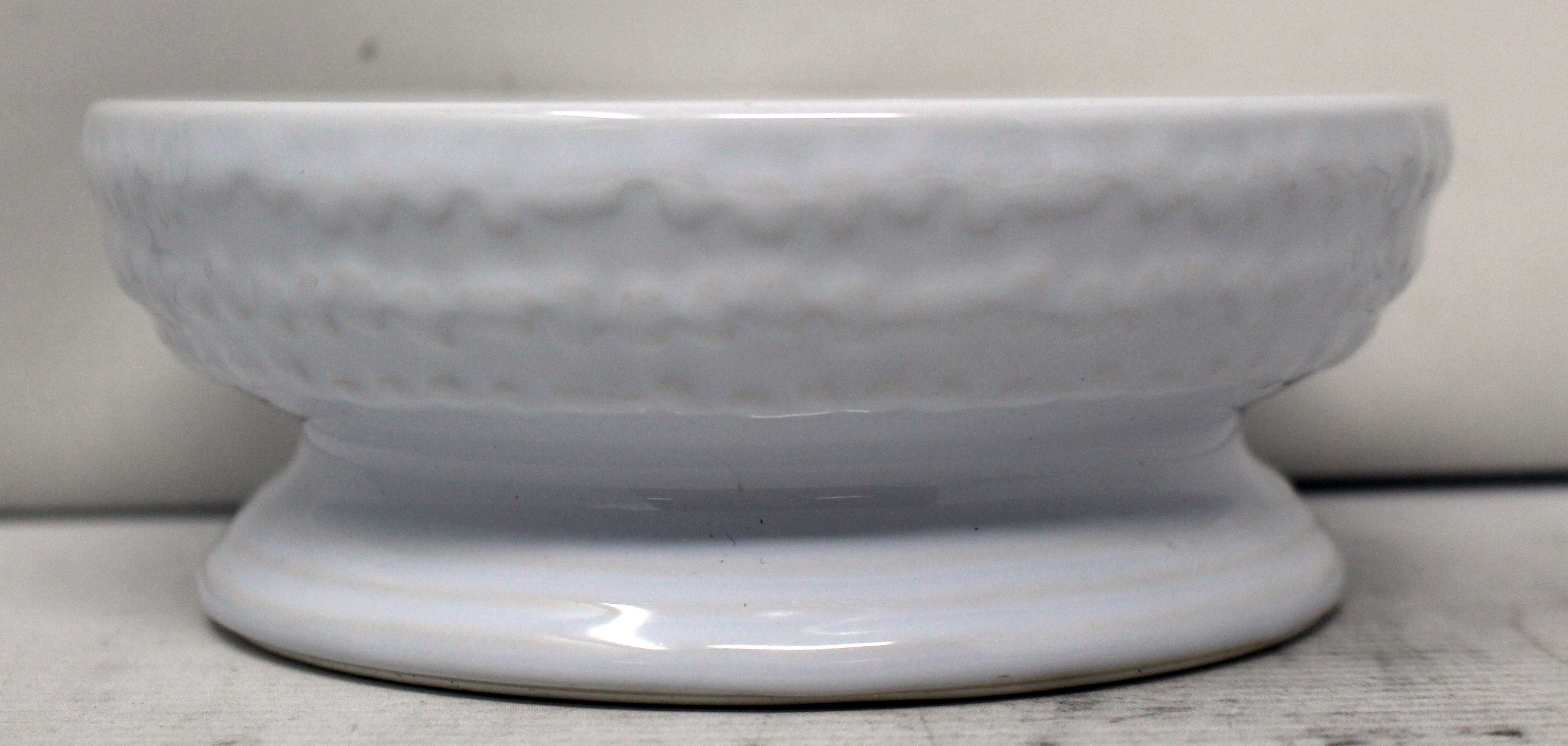 Boots & Barkley White Stonewear Cat Bowl 2 Cups 1 Count