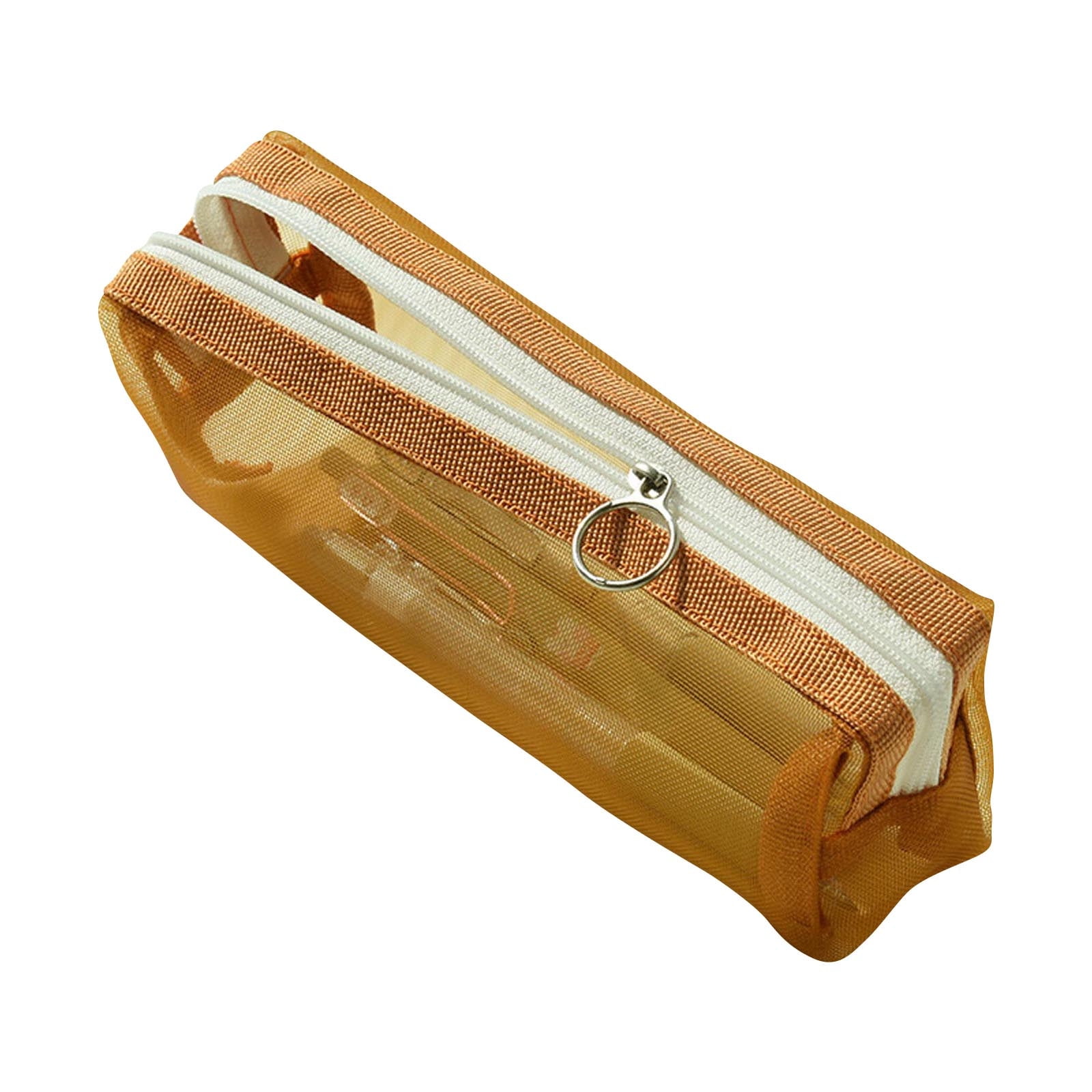lulshou Organization and Storage, Nylon Transparent Mesh Pencil Case