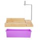 thumbnail image 1 of Molde Para Hacer Jabón Hecho a Mano Fugacal 900 ml Bambú + Pino + Silicona 1025g Caja de madera 270 x 80 x 82 mm Molde de silicona 265x70x70mm Cortador 260 x 220 x 30 mm, 1 of 8