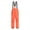 Orange, variant on Juslio Girls Pants Casual Solid Thick Waterproof Warm Ski Orange