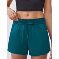 thumbnail image 4 of Pinspark Women's Sweat Shorts High Waisted Comfy Lounge Short Summer Athletic SweatShorts Sportswear with Pockets, 4 of 6
