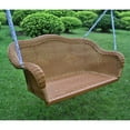 thumbnail image 4 of International Caravan Resin Wicker Hanging Loveseat Swing, 4 of 10