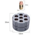 thumbnail image 2 of Juego de dados de balas de 7 Uds. juego de dados de resina con Base de dados juego de dados de balas D6 accesorios de juego de entretenimiento para Pub accesorios de juego DND, 2 of 9