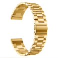 thumbnail image 1 of Stainless Steel Strap for Versa 3 4 and Sense 1 2 Three Bead Elastic Buckle Waterproof Sweatproof, 1 of 3