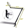 thumbnail image 4 of Solmont 10W SMD LED Desk Lamp Eye-caring Table Lamps, 3-level Dimmable Office Lamp, Adjustable Metal Arm, Touch Control, 4 of 6