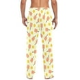 thumbnail image 4 of Yellow Pickleball Balls joogoo Men's Pajama Pants Cotton Long Sleepwear Lounge Pants XL, 4 of 7