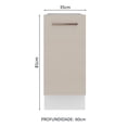 thumbnail image 2 of Mueble de Cocina 35 x 60 cm 1 Puerta (Sin Tablero) Agata Madesa Blanco/Crema, 2 of 5
