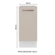 thumbnail image 2 of Kitchen cabinet 35 x 60 cm 1 door white/cream,Negro, 2 of 5