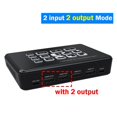 thumbnail image 2 of Live Streaming Video Mixer Switcher 2 Channel Input 1080P USB C Video Capture Card Record ,Easy to Operate, 2 of 5