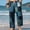 Navy, variant on Mens Harem Pants Patchwork Elastic Waist Drawstring Loose Boho Hippie Beach Casual Pants Multicolor Size XL