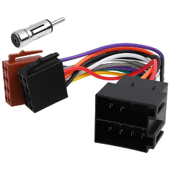 16 Pin Car Stereo Radio Cable Universally Vehicle Sound Wiring Adapter 16 Pin Extension And Power