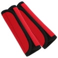 thumbnail image 3 of 3Pcs Pull Up Handle Grip Red Polyester Anti Slip Protective Padding For Doorway Horizontal Bars, 3 of 9