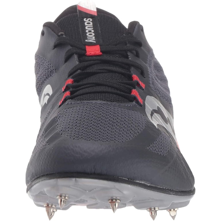 ?‍♂️ Saucony Vendetta 3 Track Spikes – Men’s Size 8.5 | Racing Shoes | Black/Red Saucony Mens Vendetta 3 Track Spikes - Walmart.com main image 2
