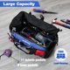 thumbnail image 5 of Bolsa de herramientas WORKPRO impermeable de 18 pulgadas con 20 bolsillos y correa, 5 of 9