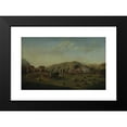 thumbnail image 2 of Francis Alexander 14x11 Black Modern Framed Museum Art Print Titled - Leete Farm, West Claremont, New Hampshire (ca. 1822), 2 of 5