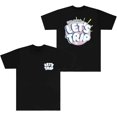 thumbnail image 1 of CYDZSWYXGS Triplés Let's Trip T-shirts à Bulles pour Femmes Hommes Mode Décontractée Col Rond Manches Courtes, 1 of 5