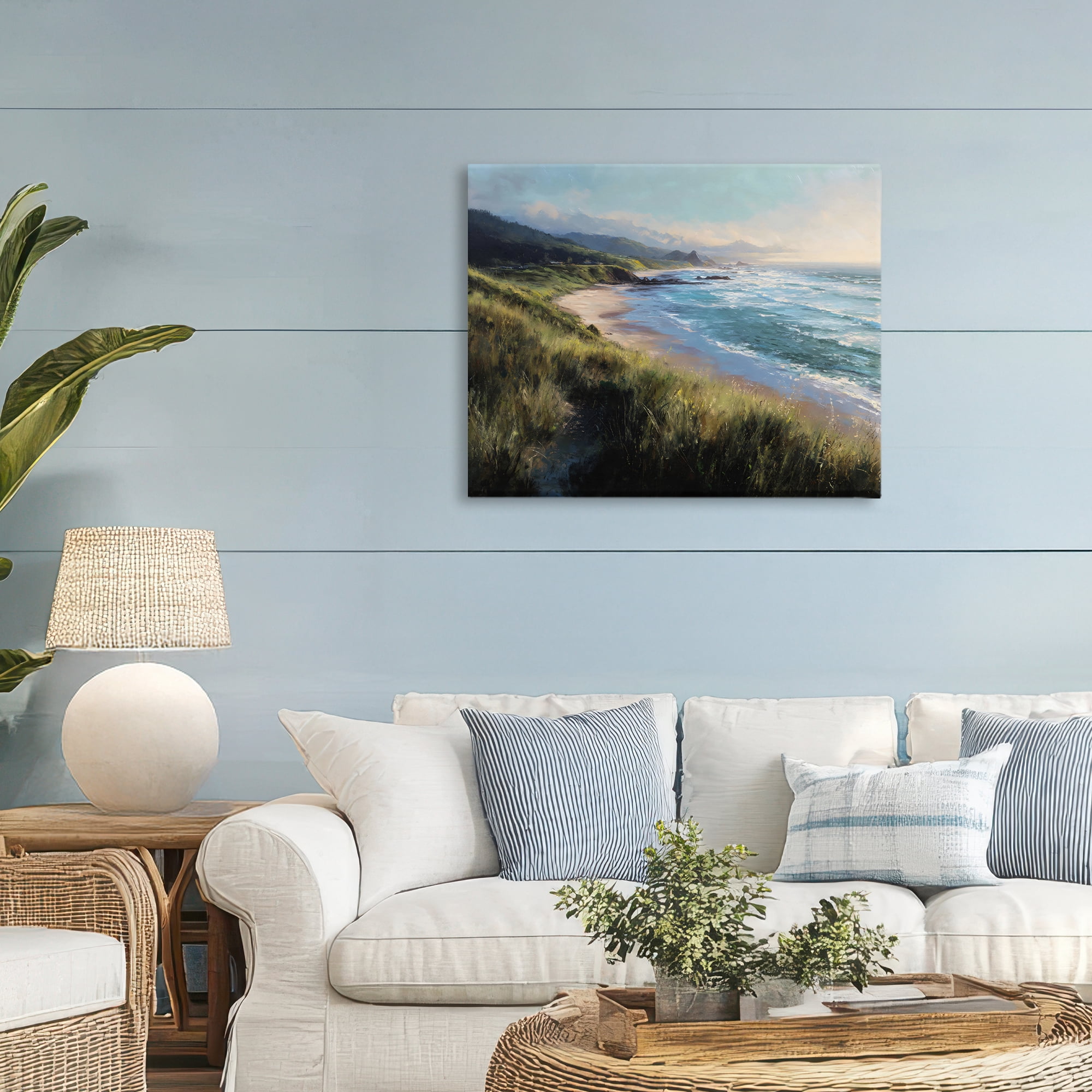 Stupell Industries Nature's Coast in Morning Light Canvas Wall Art, design by Franklyn Gregory