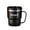 Black, variant on TaTaai Coffee Mug, Vacuum Insulated Camping Mug with Lid, Double Wall Stainless Steel Travel Camping Tumbler Trave Mugs, for Men & Women
