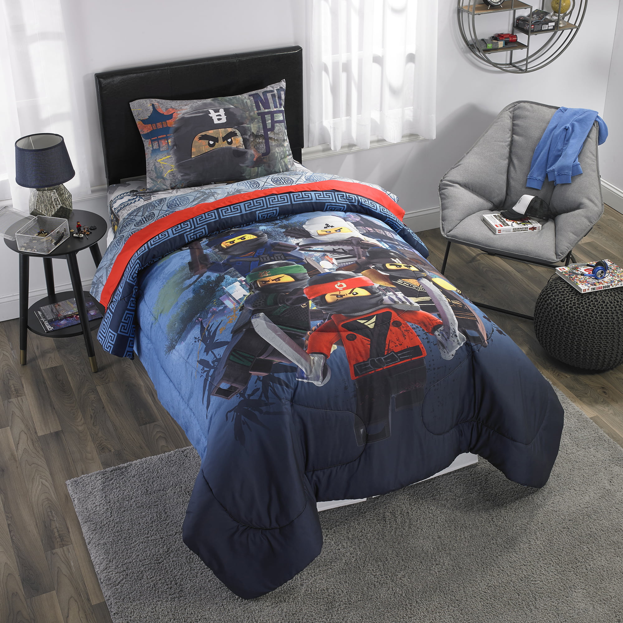 Lego Ninjago Ready Fleece Blanket Bed Throw Matches Bedding