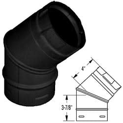 

Duravent 4Pvl-E45b 4 Inner Diameter - Black