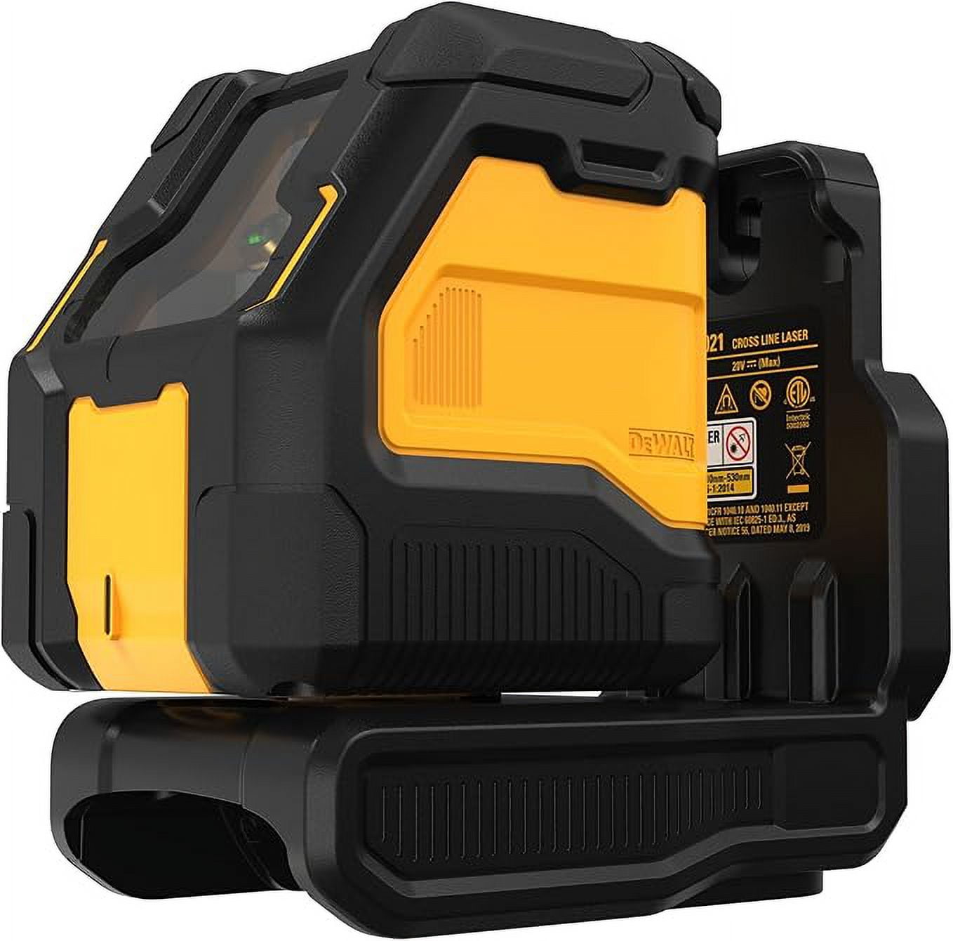 DEWALT 20V MAX, Laser Level, Cross Line Laser, Green, Bare Tool Only (DCLE34021B)