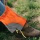 thumbnail image 4 of Par de tobillo impermeable al aire libre Caminar polainas Senderismo (naranja), 4 of 6