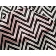 thumbnail image 4 of oneOone Silk Tabby Fabric Chevron Geometric Printed Craft Fabric BTY 42 Inch Wide, 4 of 4