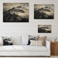 thumbnail image 4 of Designart "Majestic Mountains in Thailand" Landscapes Print on Natural Pine Wood, 4 of 5