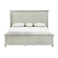 thumbnail image 4 of New Classic Furniture Silver Sands 5Pc Wood King Bedroom Set w 2 Ns in Gray, 4 of 8