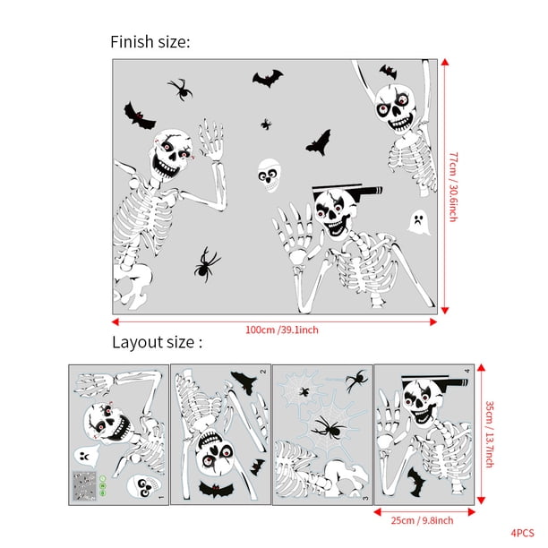 Decoración De Ventana Para Halloween – Fondo De Momia Con Linterna Y Poción, 80x120 Cm, Tela De Poliéster, Fácil De Colgar