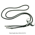 thumbnail image 5 of Relief Ox Head Pendant Bolo Tie for Grooms Wedding Evening Party Necktie, 5 of 11