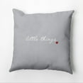 thumbnail image 2 of Simply Daisy 16" x 16" Little Things Polyester Indoor/Outdoor Pillow, Grey (1 count), 2 of 5