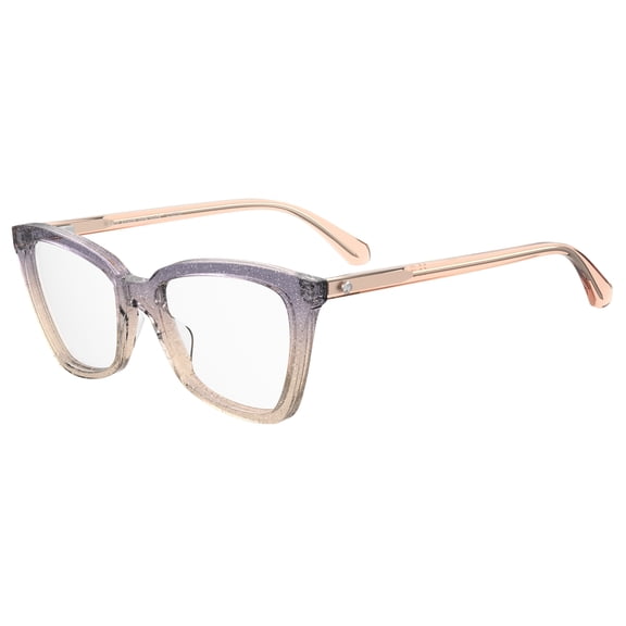 Kate Spade Womens K8011 Rx'ble Eyeglasses with Case, Shaded Grey Pink