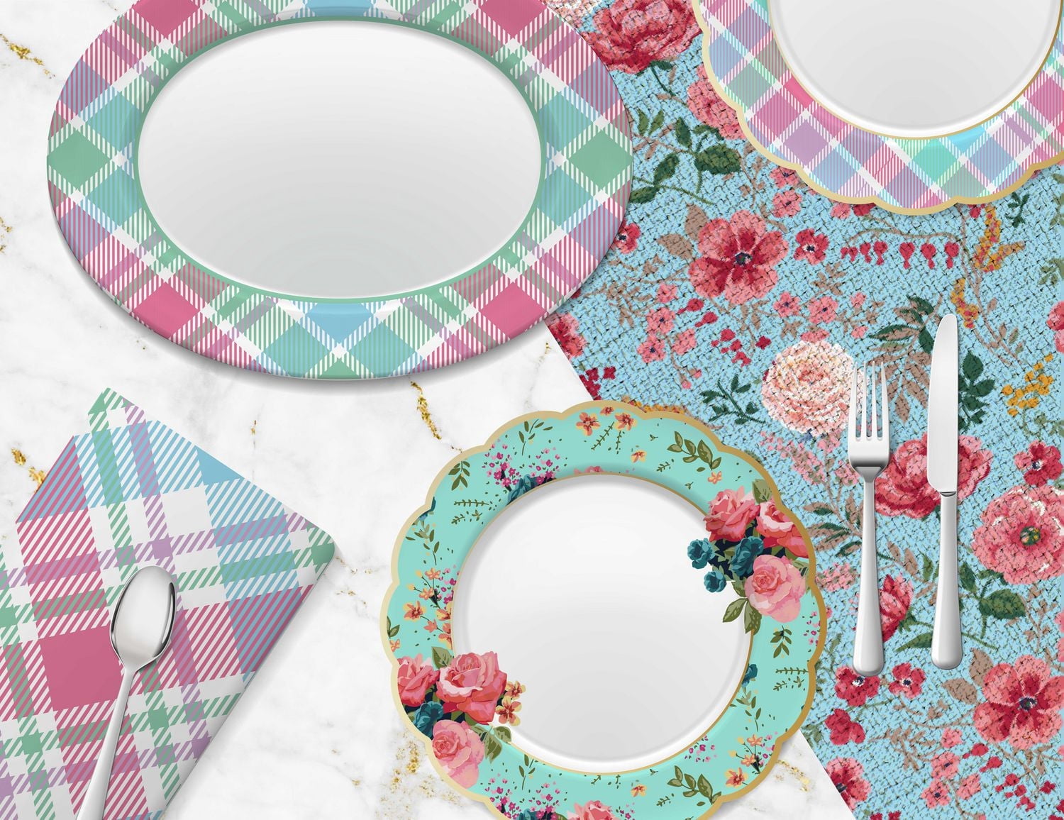 12CT Paper Plates