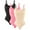 3 pcs: Black-Pink-Beige, variant on MANIFIQUE 3 Packs Women's Shapewear Bodysuit Tummy Control Body Shaper Waist Snatching Body Suit Thong