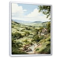 thumbnail image 2 of Designart "Scenic Vineyard Elegance I" Vineyard Floater Framed Canvas Art Print, 2 of 5