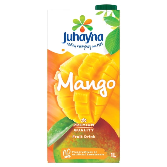 Juhayna Mango Fruit Drink 1 Litre, Imported from Britain