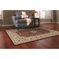 thumbnail image 2 of Lbaiet MN666R57 5 x 7 ft. Mindoro Zara Oriental Rug, Red, 2 of 6