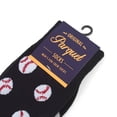 thumbnail image 2 of Baseball Novelty Socks (Mens), 2 of 3